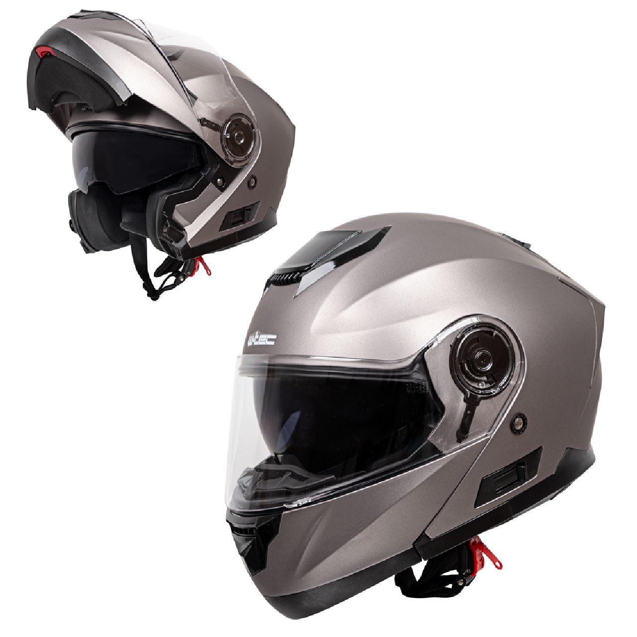 Kask Motocyklowy Szcz Kowy Otwierany Z Blend W Tec Lanxamo Matowy