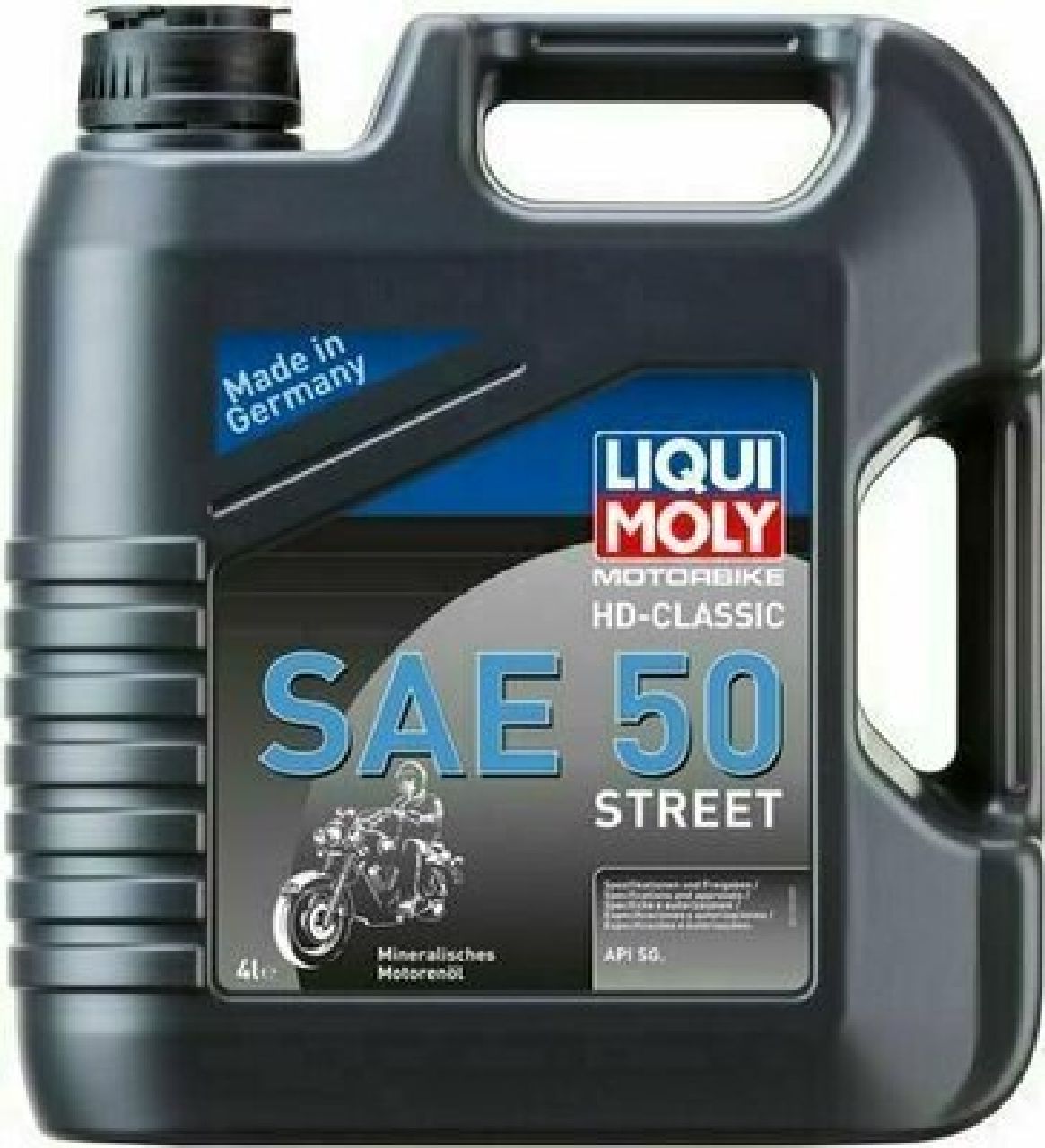 Liqui Moly 1230 Motorbike HD Classic SAE 50 Street 4L Olej Silnikowy