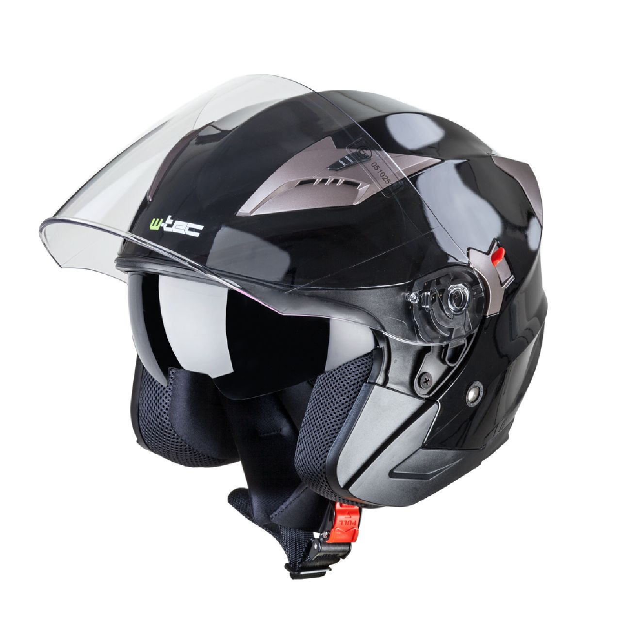 Kask Motocyklowy Otwarty Z Blendą W Tec Ym 627 Brązowo Czarny Cena 27990 Zł 4101